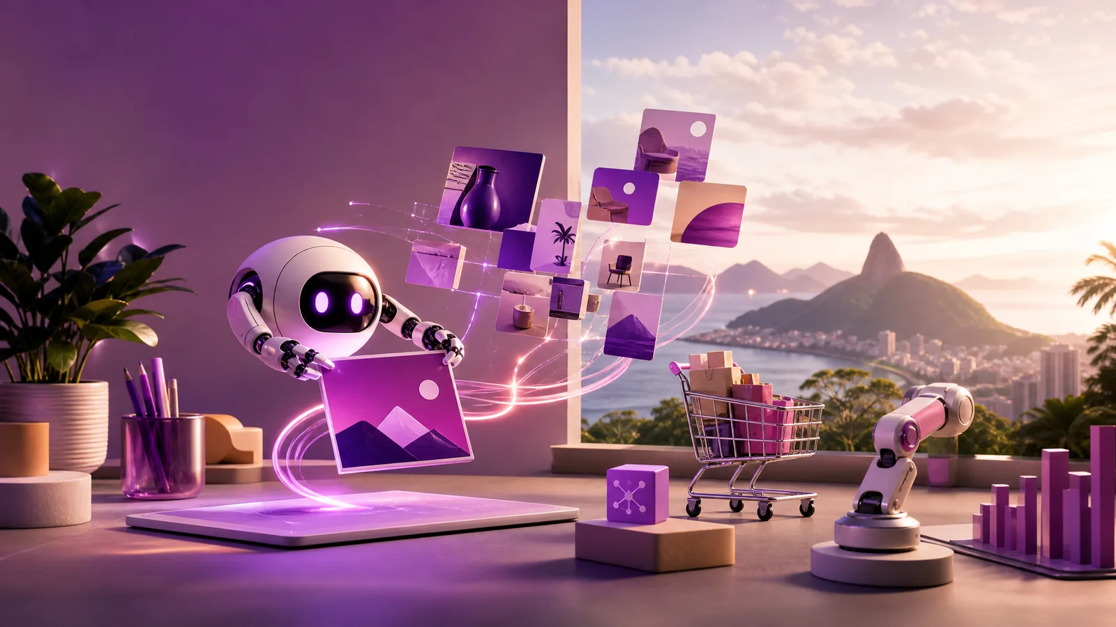 Ilustração: Como usar IA no Canva para criar conteúdo de marketing mais rápido