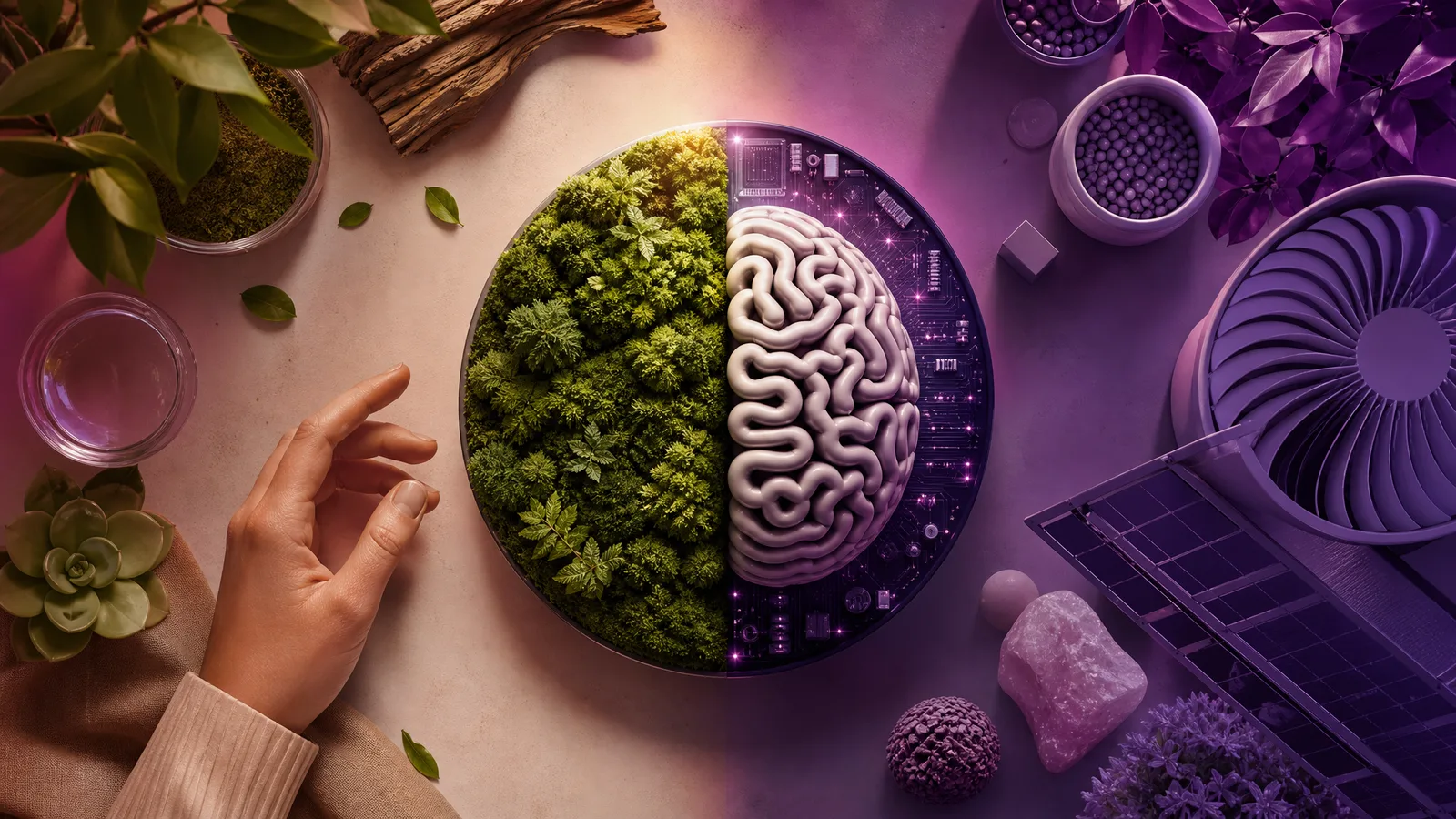 Ilustração: IA e meio ambiente: quanto a inteligência artificial consome e como pode ajudar